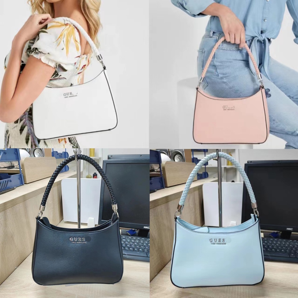 Bolsa Guess Feminina 100% Original Importada Azul E Branco em Promoção na  Americanas