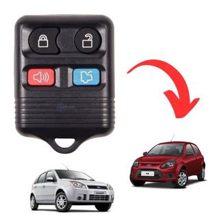 Controle Fiesta Ka Carcaça Oca Capa de 4 Botões em Oferta na Shopee