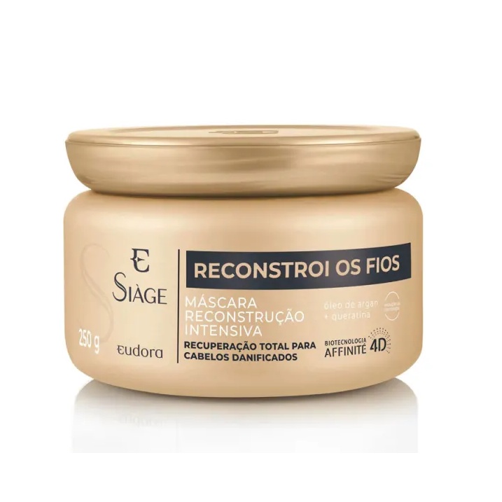 Máscara Capilar Eudora Siàge Reconstrói Os Fios 250g 