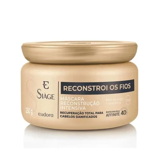 Máscara Capilar Eudora Siàge Reconstrói Os Fios 250g