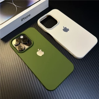 Capa De Silicone Líquido Para iPhone 13 14 12 11 PRO MAX Todas As Lentes De Proteção À Prova De Choque Câmeras Com Lente Traseira