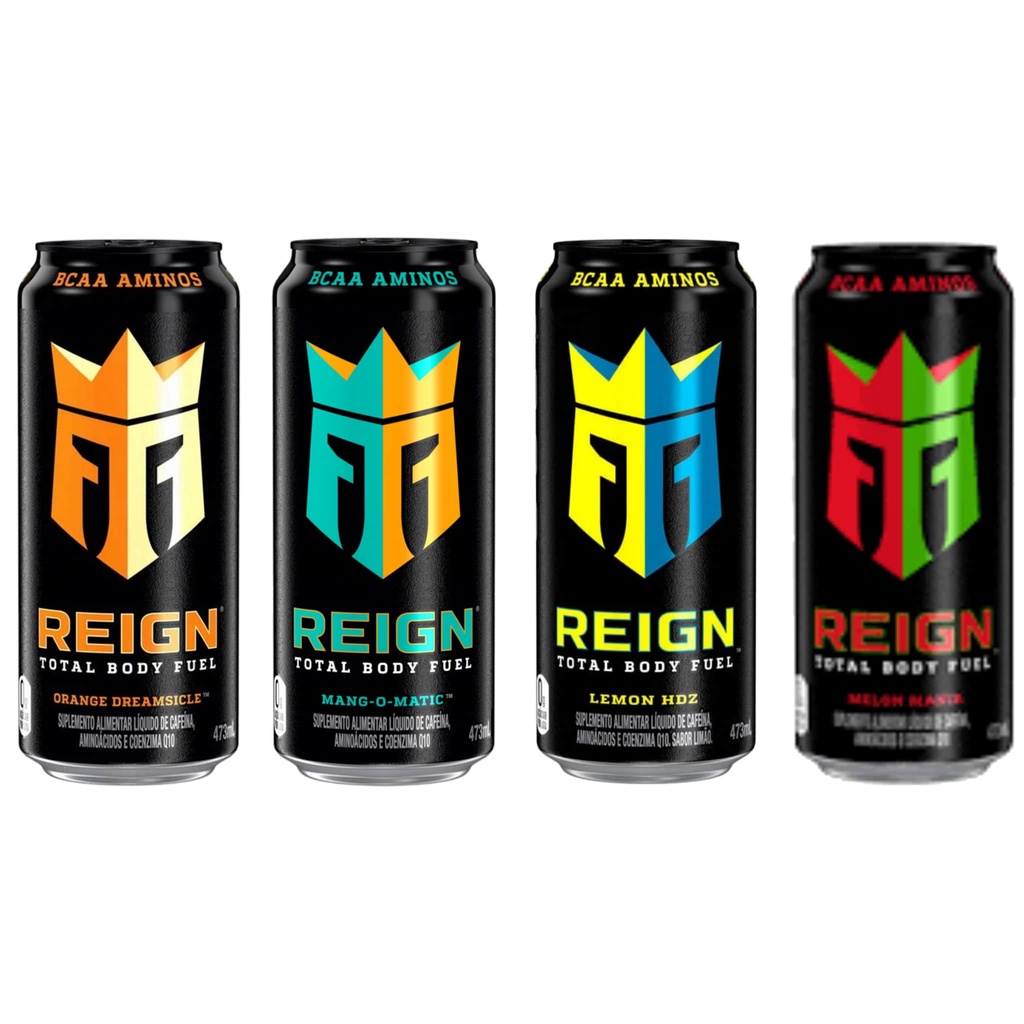 Energético Reign Mania Sabores Lemon Hdz Melon Mania Orange Dreamsicle ...