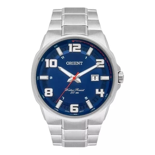 Relogio Orient Masculino MBSS1366 D2SX Mostrador Azul