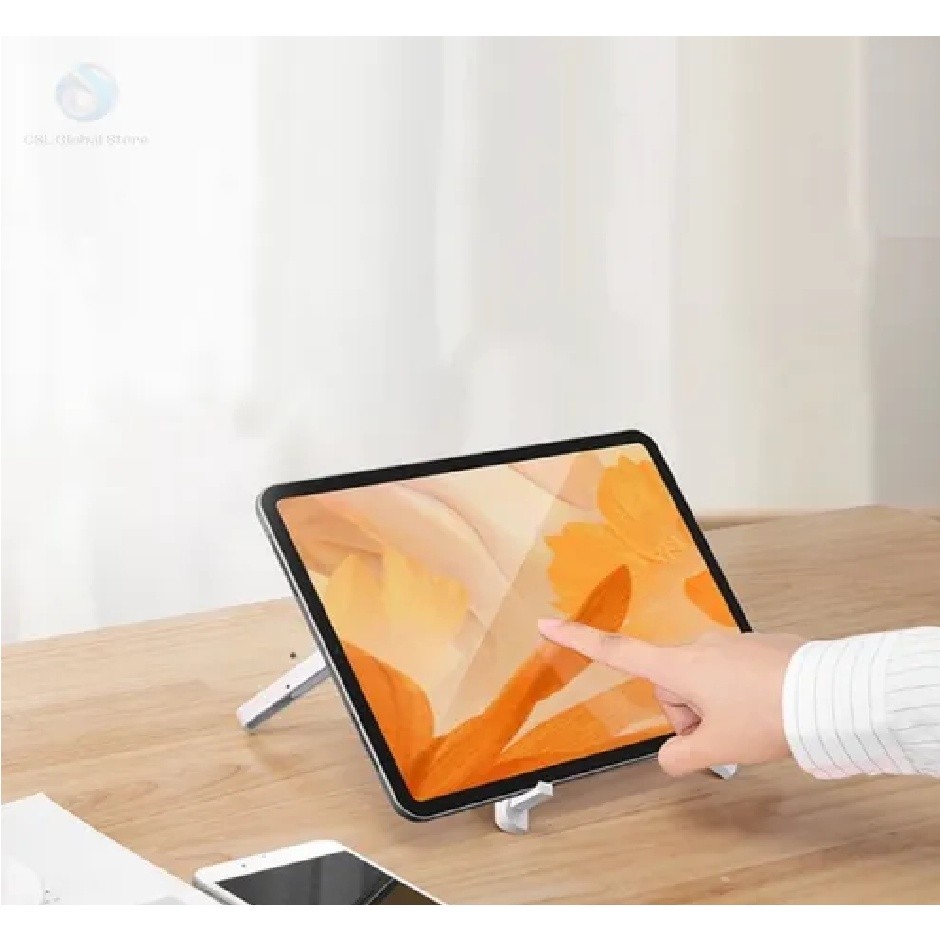Suporte Base de Mesa Notebook Celular Livros Tablet Regulavel Ajustável Dobrável Portatil Ergonomico