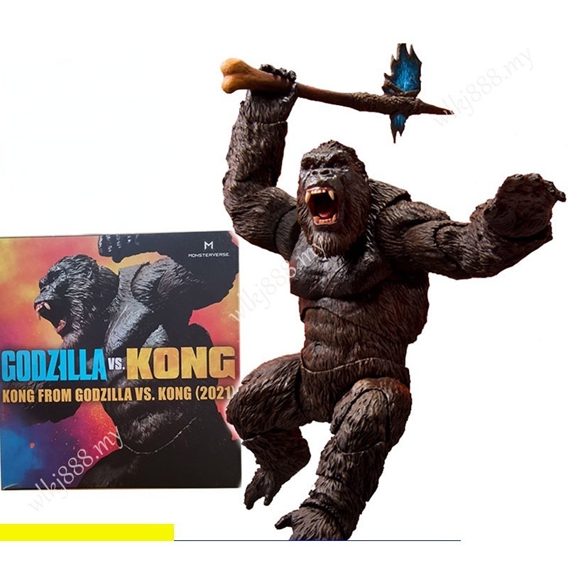Godzilla Vs Kong Movimentação Articulado Ação Figura Modelo Bonecos
