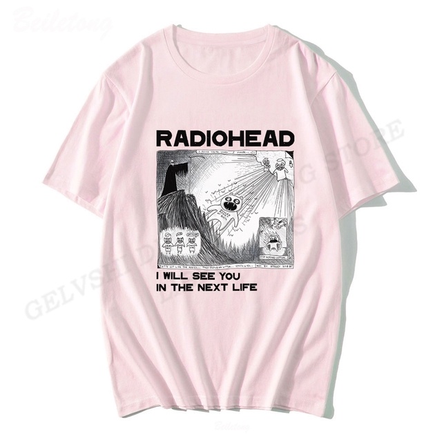 Camiseta Radiohead I Will See You In The Next Life Indie | Shopee
