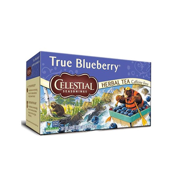 Chá True Blueberry Celestial Seasonings 20 Sachês 45g | Shopee Brasil