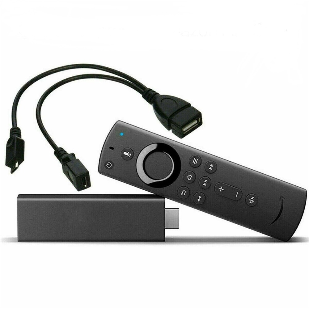 CABO OTG 2 em 1 ANTI INTERFERÊNCIA PRO PARA FIRE STICK E MI STICK TV