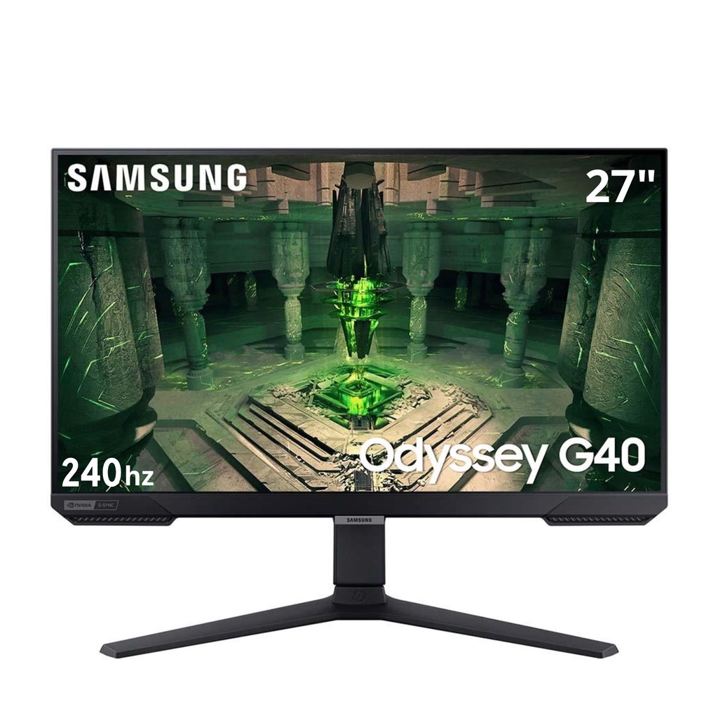 Monitor Gamer Samsung 27'' Odyssey G40 240hz 1ms Full HD IPS HDMI