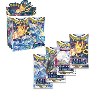 Cartas Pokémon Sword e Shield, Caixa Booster Tempest, Selada, 36