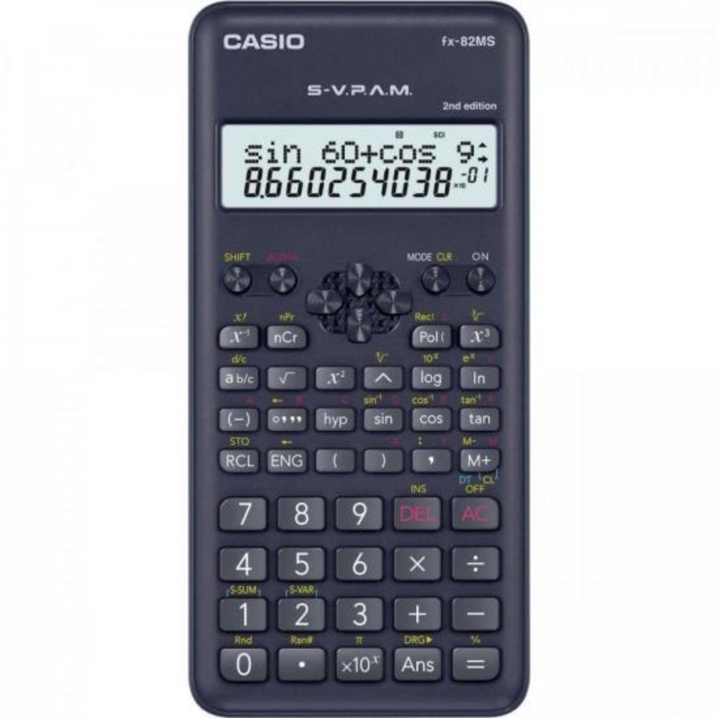Calculadora Científica 240 Funções FX-82MS-2-S4-DH CASIO