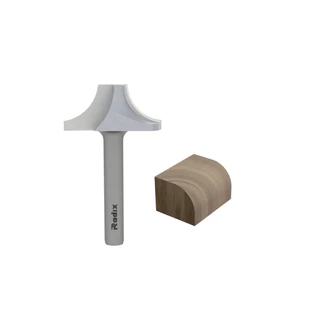 Fresa para Canto Arredondado Raio 12.5mm 19R12.5.01 Radix