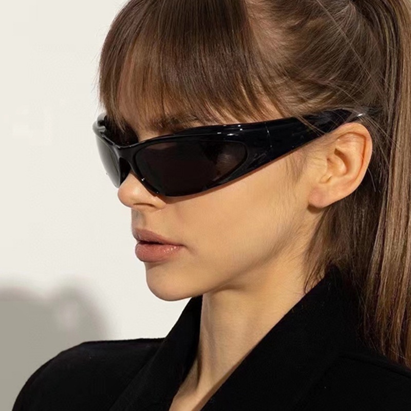 Designer de Moda Óculos de Sol Mulheres 2023 Luxo Trending Y2k