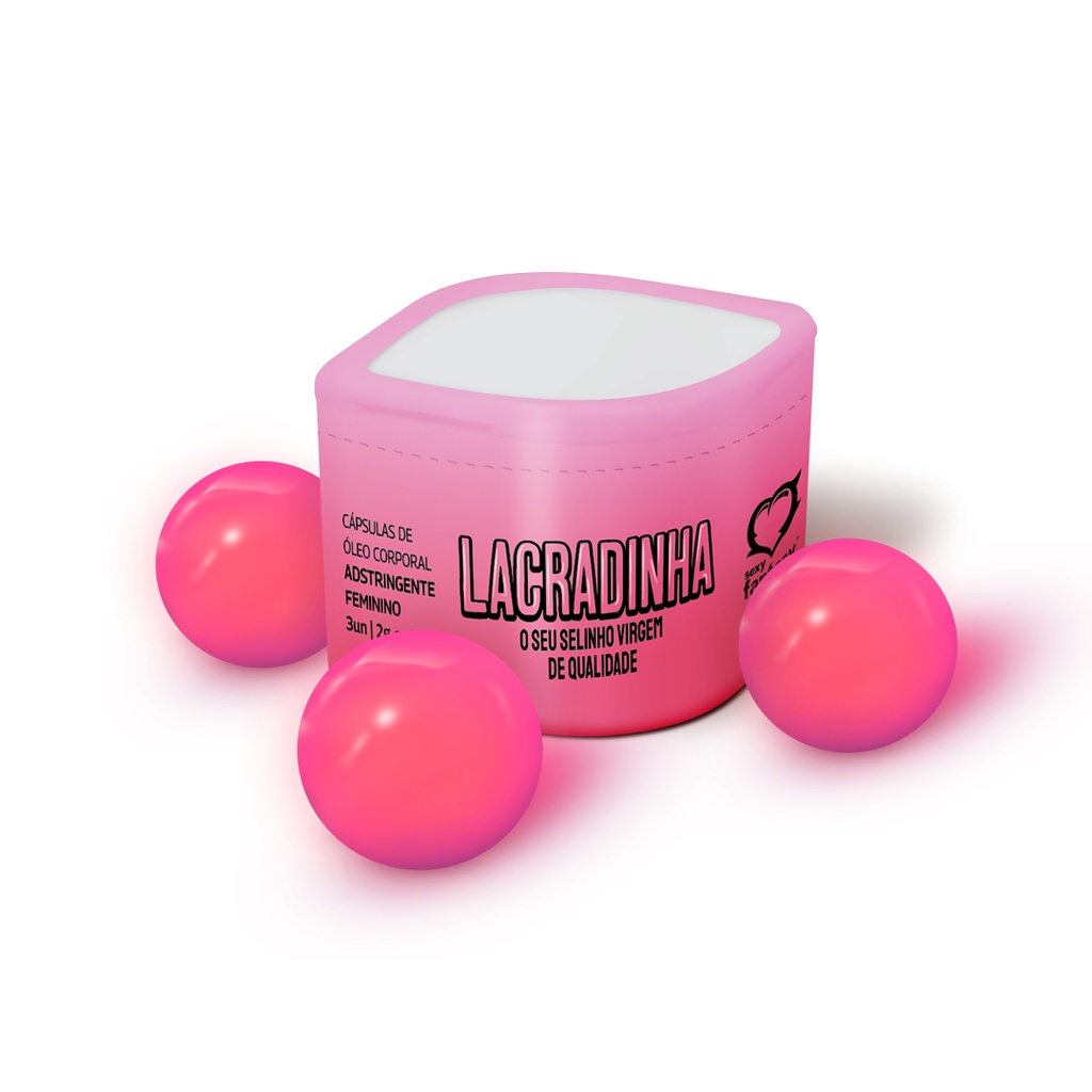 Bolinha Lacradinha Adstringente Feminino Apertadinha 3 unidades Sexy Fantasy - SEX SHOP PRODUTO