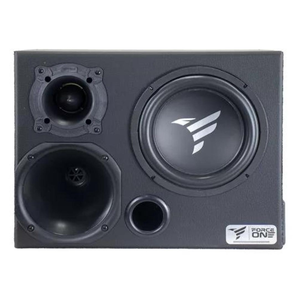 Caixa De Som Trio Amplificada Sub 8 Polegadas 300 Watts Rms | Shopee Brasil