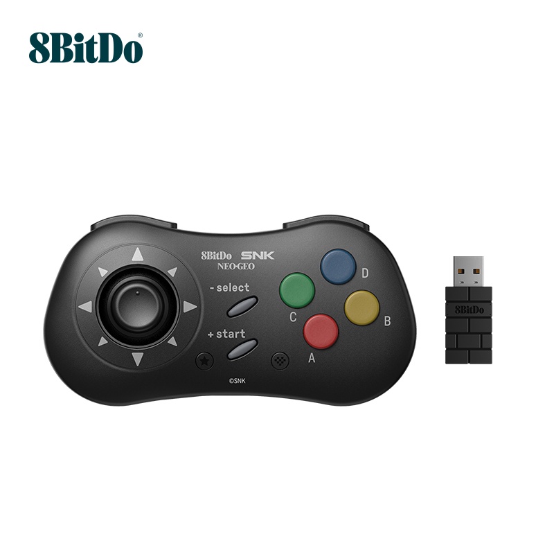 8BitDo Controlador De Jogos Sem Fio Gamepad Bluetooth Para NEOGEO Mini Console Telefone Android TV Box Win PC Gamepads Joystick Joypad