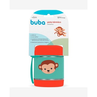 Pote Térmico Infantil Bebe Buba Aço Inox Com Talher Potinho Marmita ...