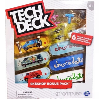 Skates De Dedo Tech Deck Kit Com 6 Sk8 Shop Acessórios Sunny - JP Toys -  Brinquedos e Actions Figures para todas as idades