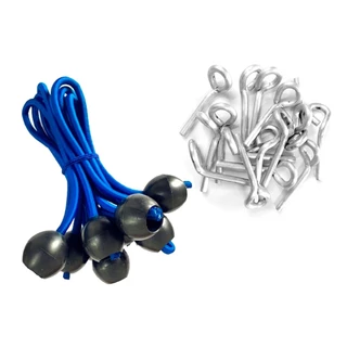 20 Extensor Bolinha Para Instalação Capa Lona Piscina 25cm