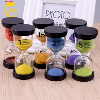 SUBEI Ampulheta Timer Decorações Colorful Home Desktop Escova De Dentes Chuveiro