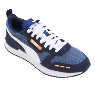 Tênis Puma R78 Masculino - Azul e Branco