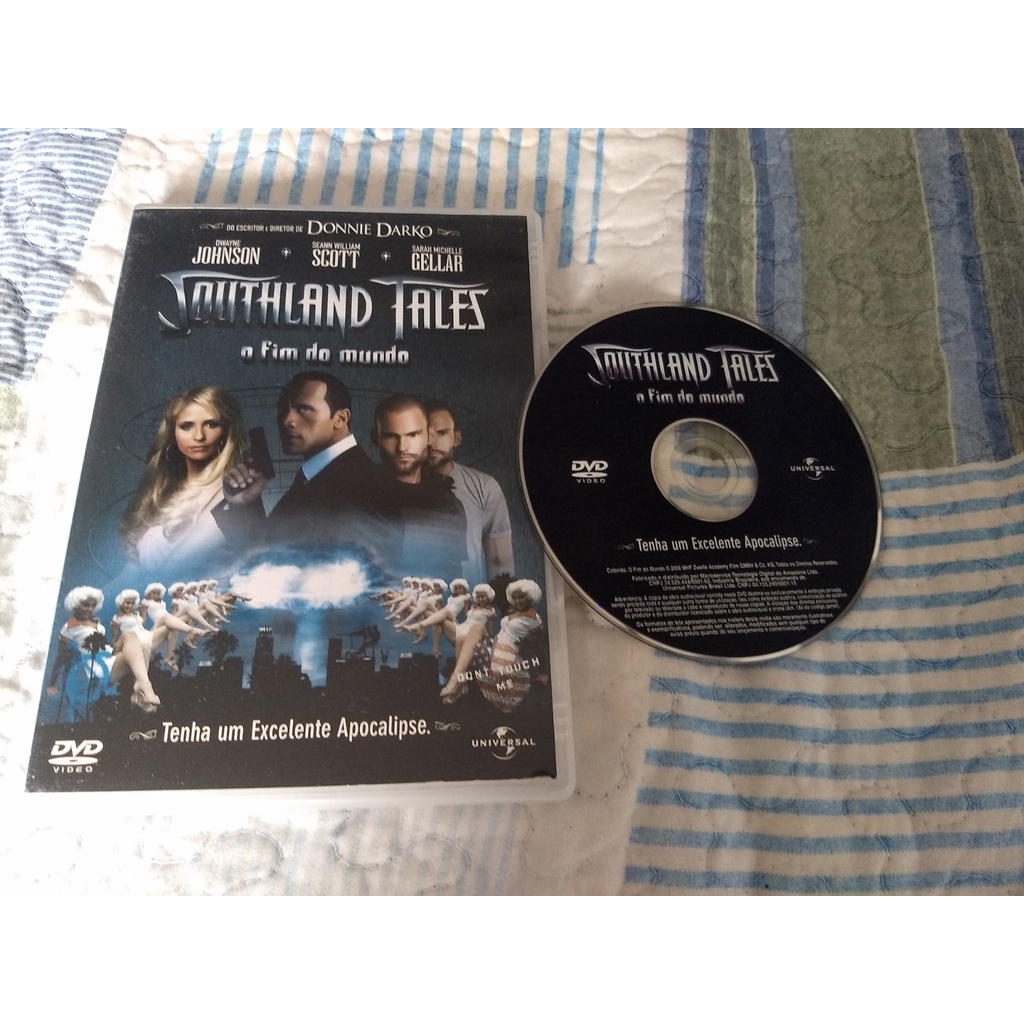 Dvd Southland Tales O Fim Do Mundo Original Shopee Brasil 2267