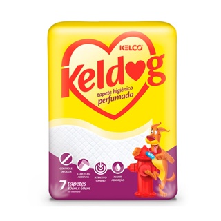 Tapete Higiênico para Cães Perfumado Keldog 7 Unidades