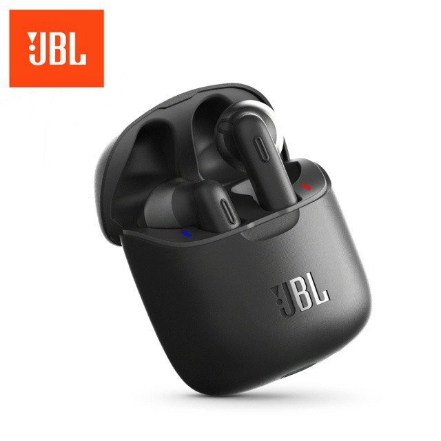 Fone De Ouvido Sem Fio Bluetooth V5.0 Pk Jbl Tune 220 Tws Com Microfone Estereo E Caixa De Carregamento