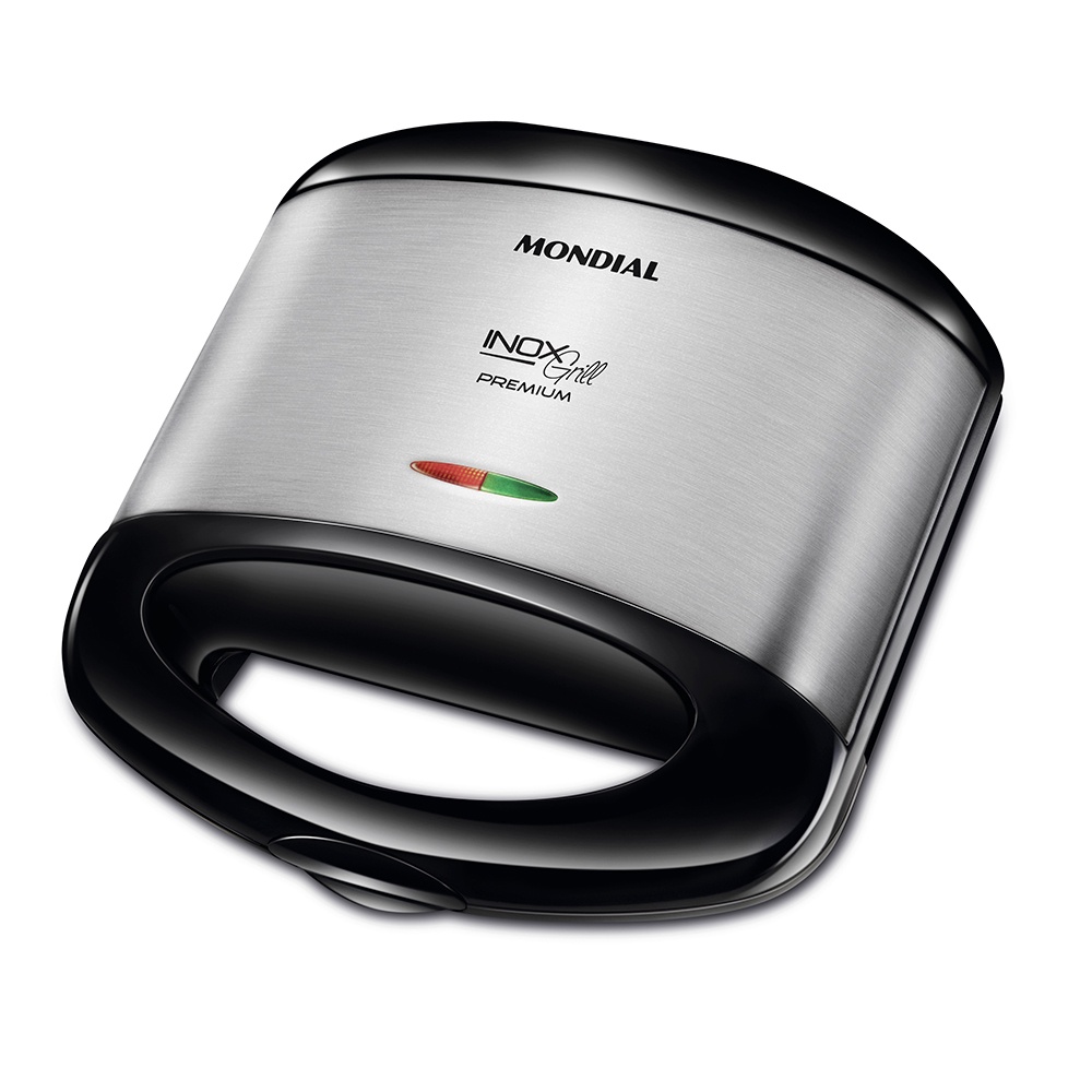 Grill E Sanduicheira Inox Mondial Premium S-07 800W 127V