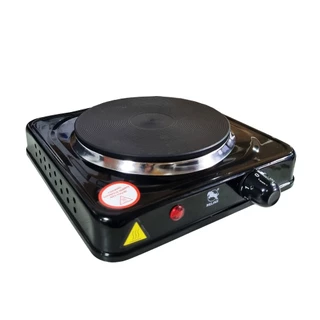 Fogareiro Eletrico Cooktop 5 Temperaturas 1 Boca Fogao Portatil Pratico 1000w Camping