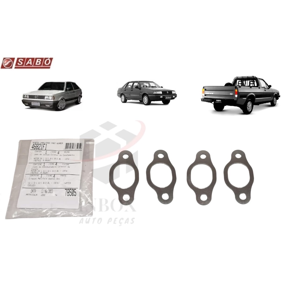 yang ヨウ Junta Coletor Escape Passat/gol/santana/pampa Ap Sabó 46821