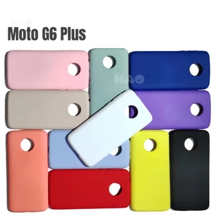 Capa Capinha Silicone Aveludada Para Motorola Moto G6 Plus