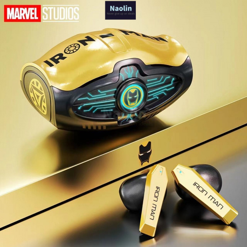 Fone de ouvido Bluetooth sem fio Disney Disney Marvel Fone de ouvido Bluetooth Spiderman Gaming