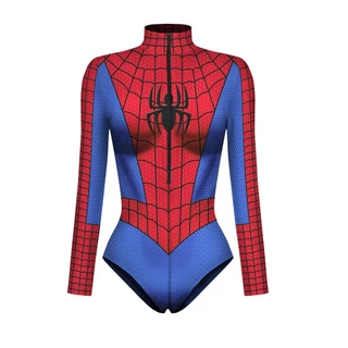 Novo Macacão Super Spider Fato De Aranha Feminino