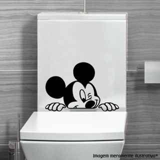Adesivo para Vaso Sanitário Mickey | Parede | Vidro