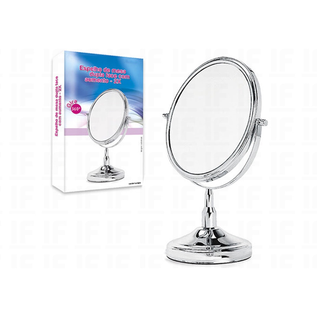 15 Vezes Ampliação Espelhos Maquiagem Lateral Dupla Mesa De Espelho Mesa De  Maquiagem 10x 15x 360 Dobrável Ajustável Para Viagem Rosa De $24,48