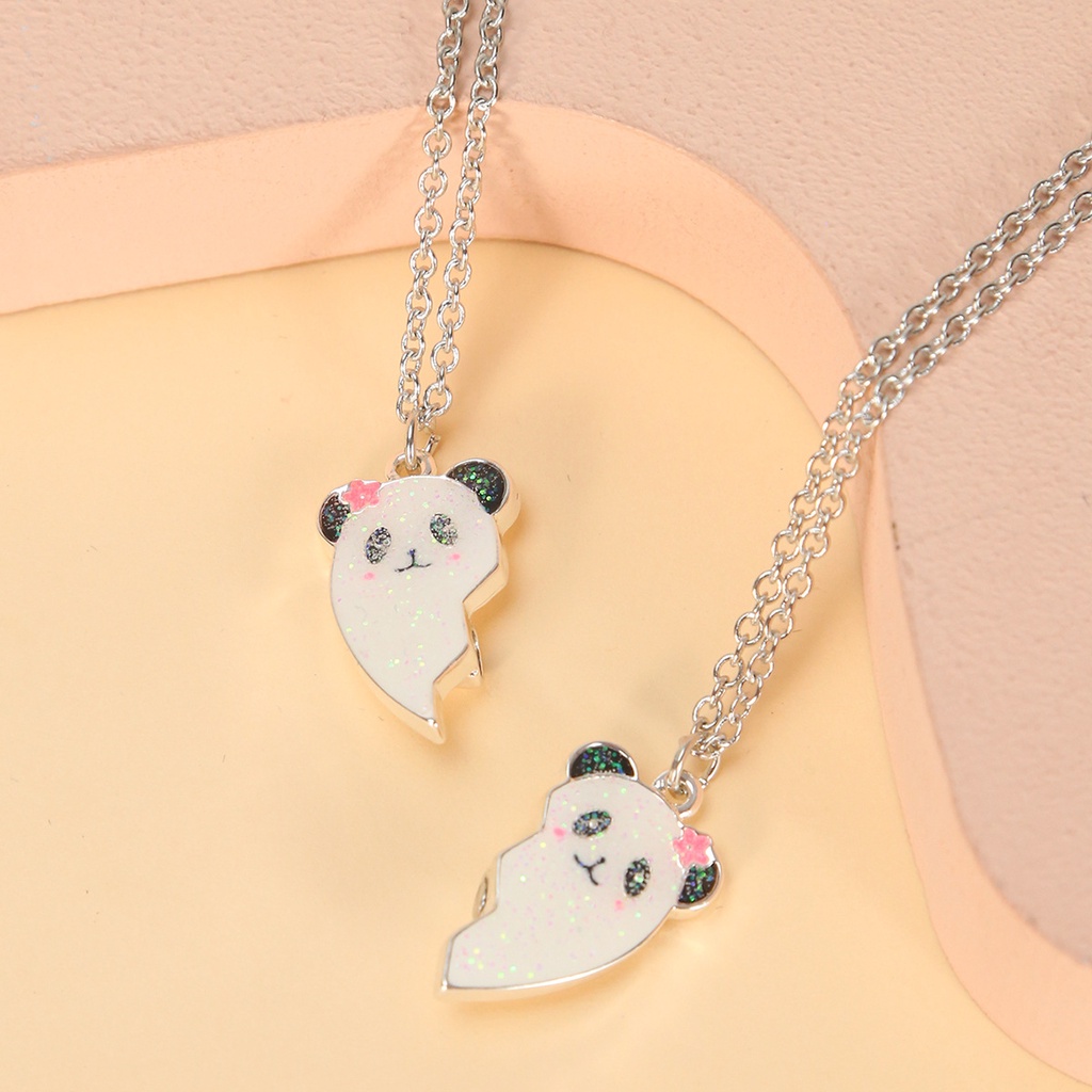 READY STOCK Colar Panda Magnético Fofo Para Mulher Pingente De Costura ...