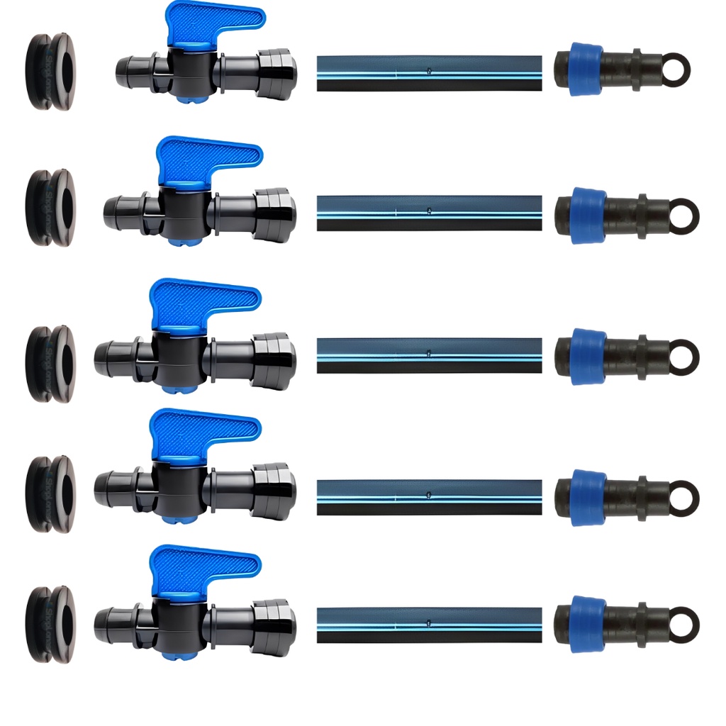 Registro Inicial Chula Fim de Linha 16mm Irrigação Kit 10 Un | Shopee ...