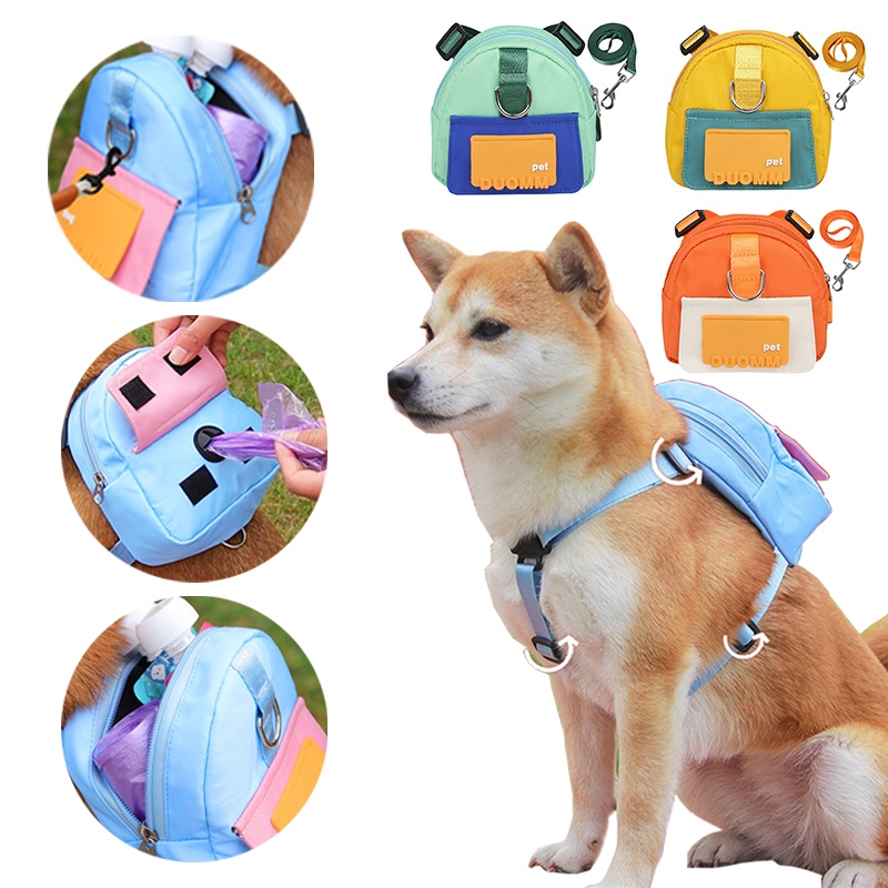 Mochila Para Animais De Estimação Cães De Desenho Animado Viagem Ao Ar Livre