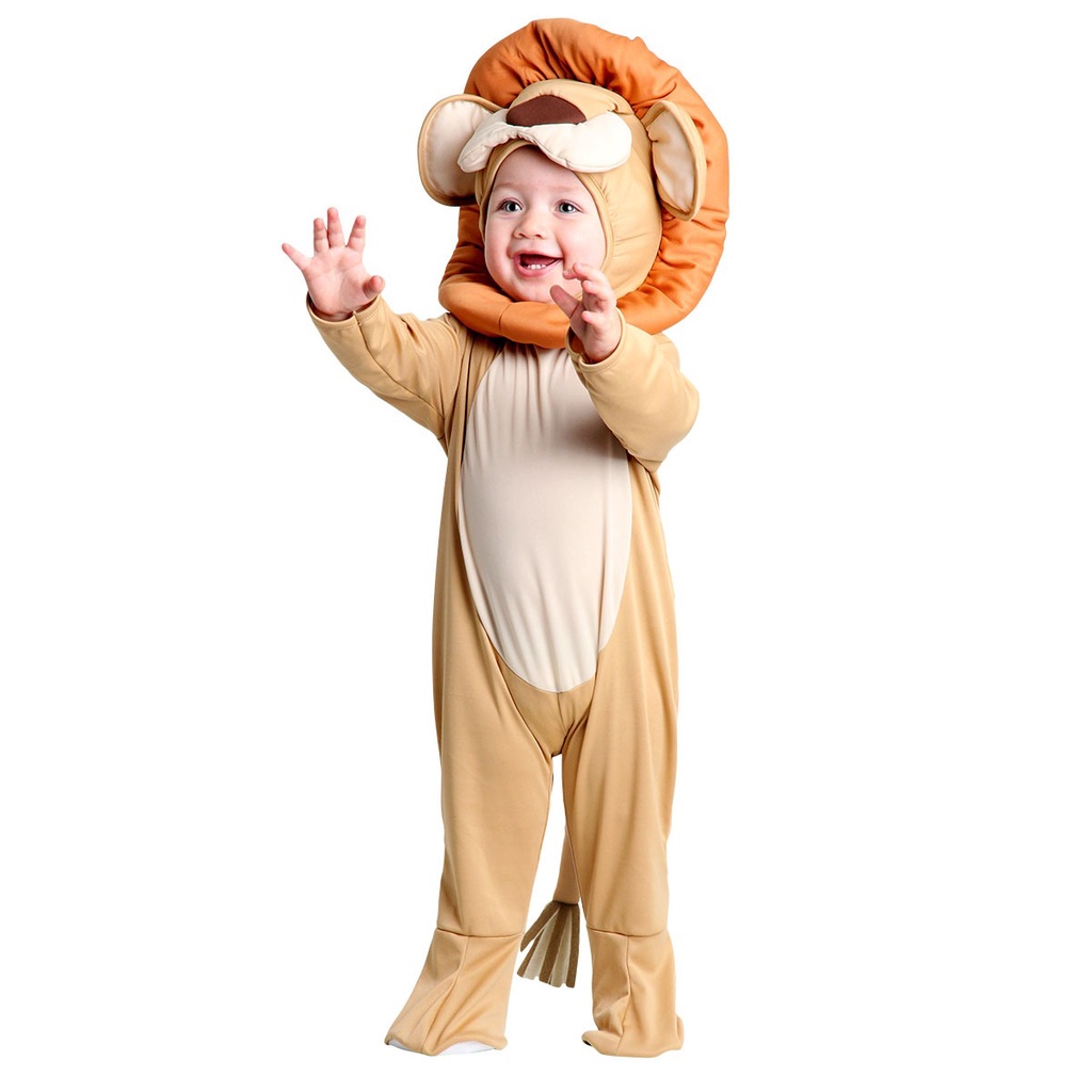 Fantasia Festa Infantil Bichinhos Bebê Leão Floresta Zoo | Shopee Brasil