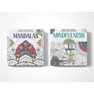 Coleção Jardim do Sonhos | Kit com 2 Livros para Colorir