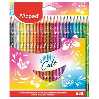 Lápis de cor Mini Cute 24 cores 862203 Maped