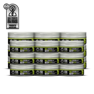 Wax Efeito Toque Seco 120g - Fox For Men - 18 Unidades