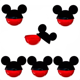 Pote para Doces e Lembrancinhas Mickey 50ml Porta Mix Festa 6 unidades