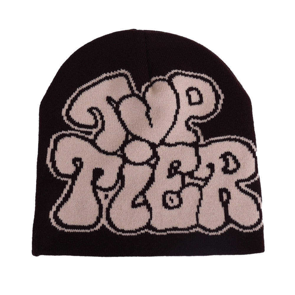 Beanies Soft Y2k Star Impresso Boné De Tricô Uso Diário Unisexo