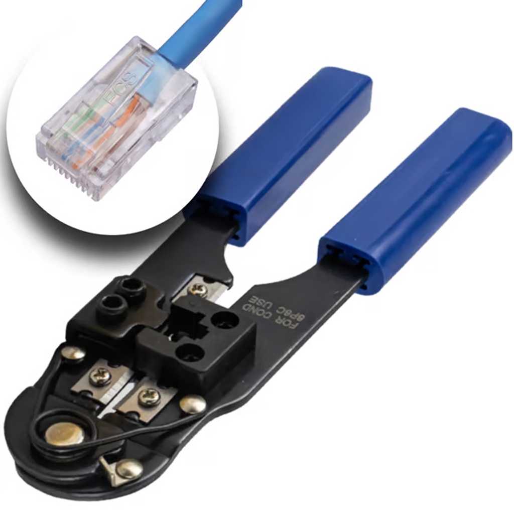 Alicate De Crimpar Conector Rj45 Crimpagem GC Modular | Shopee Brasil