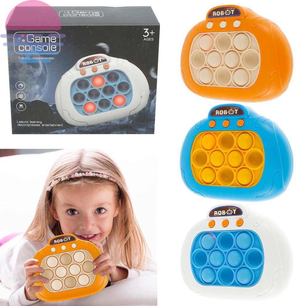 Jogos de Puzzle Pop Push Bubble para Crianças, Brinquedos de