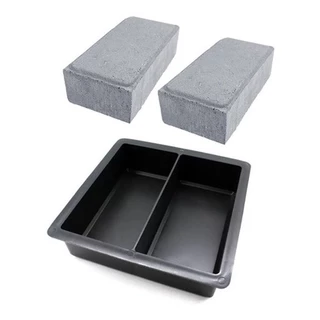 Forma Para Fabricação De Tijolinho Paver Dupla 20x10x8- 1 Un