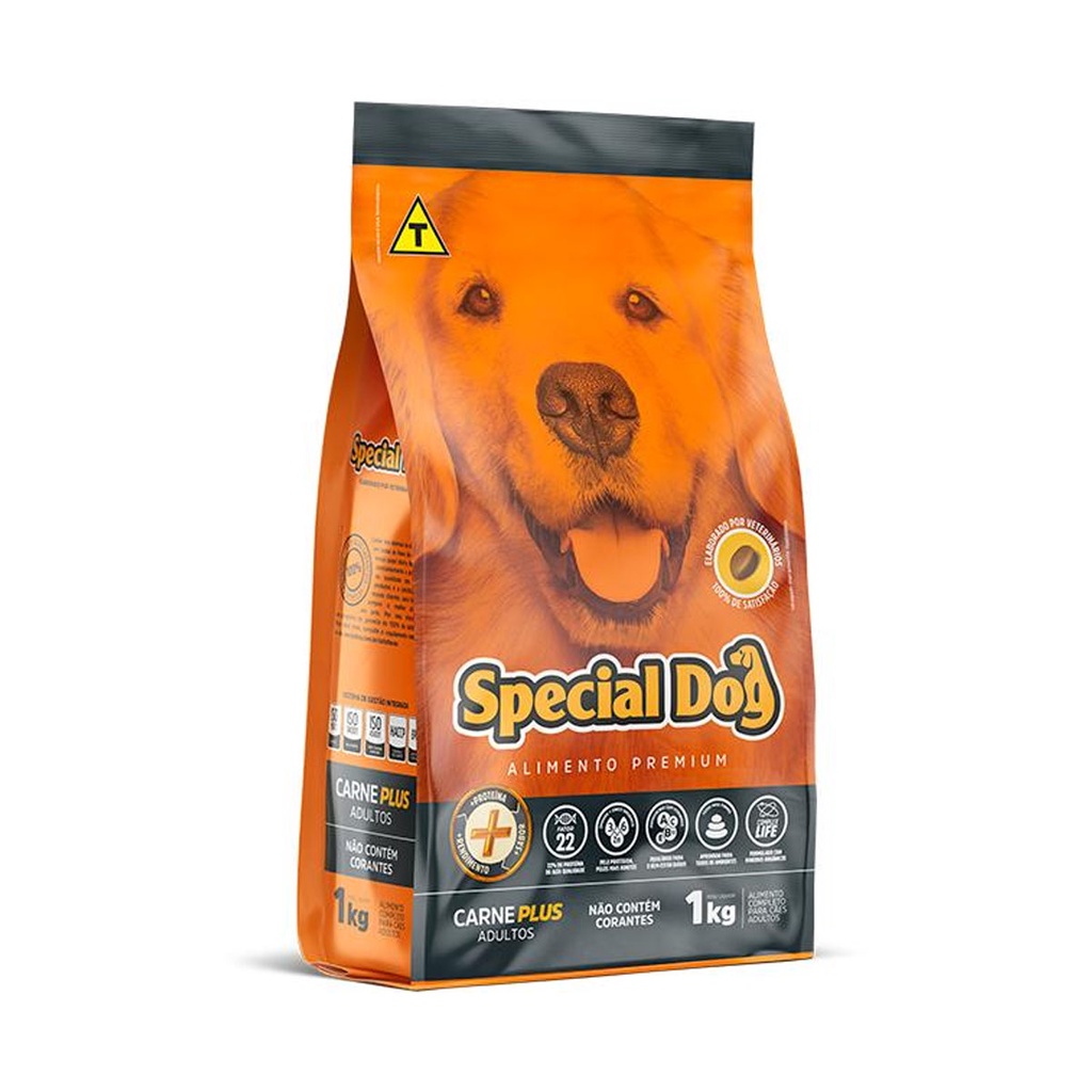 Ração Special Dog Cães Adultos Carne Plus 15kg