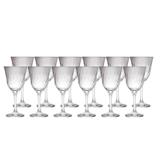 Conjunto de Taças Nadir 365ml Lírio Água 12 Peças